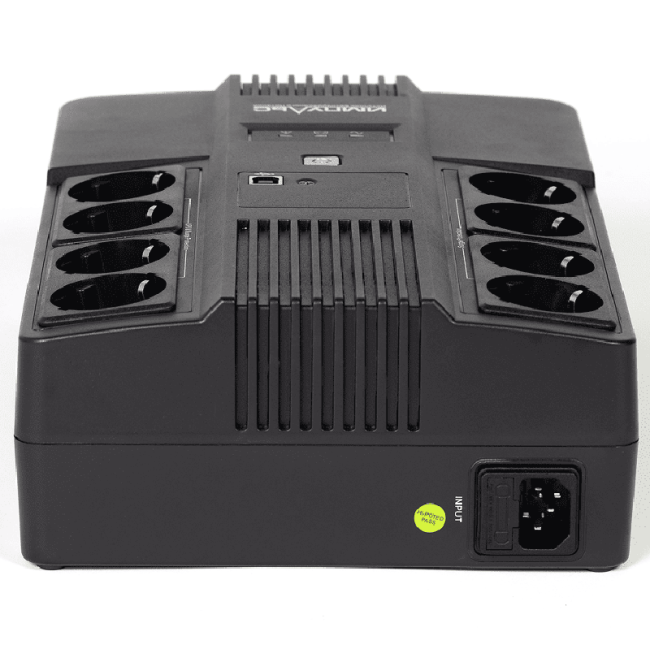 ИБП МАСТЕР 1000, 1000/600 ВА/Вт, LED, USB, RJ11/RJ45, SCHUKOx8 Импульс MT10201 ИБП МАСТЕР 1000, 1000/600 ВА/Вт, LED, USB, RJ11/RJ45, SCHUKOx8 Импульс MT10201