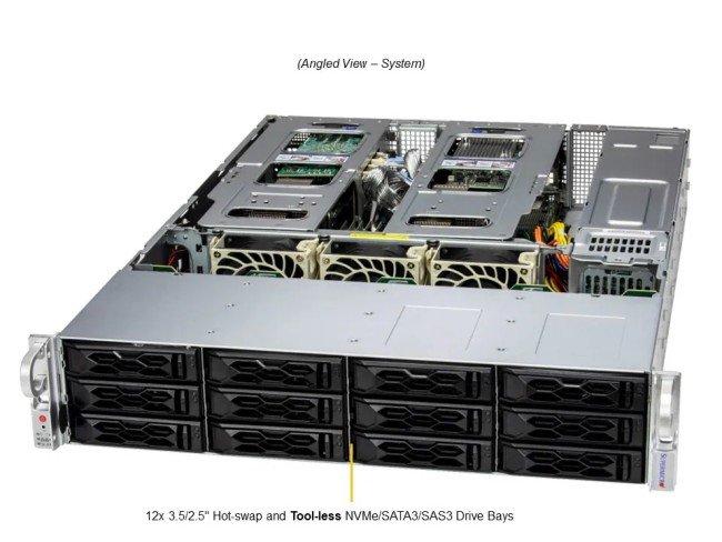 Серверная платформа SuperMicro SYS-621C-TN12R (bundle9) Серверная платформа SuperMicro SYS-621C-TN12R (bundle9)