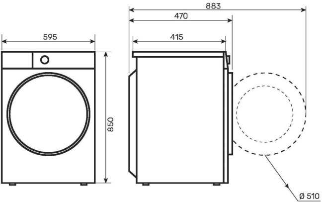 Стиральная машина Kuppersberg Kuppersberg WM 421 W Стиральная машина Kuppersberg Kuppersberg WM 421 W