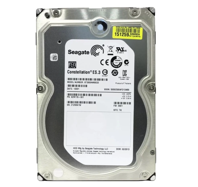 Жесткий диск Seagate Constellation ES.3 ST3000NM0033