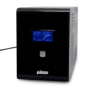 ИБП POWERMAN Smart Sine 1500, LCD, линейно-интерактивный, 1500ВА, 1050Вт,  4 евророзетки с резервным питанием, USB, батарея 12В 9Ач 2 шт., 380мм х 158мм х 198мм, 11.5 кг. UPS Powerman Smart Sine