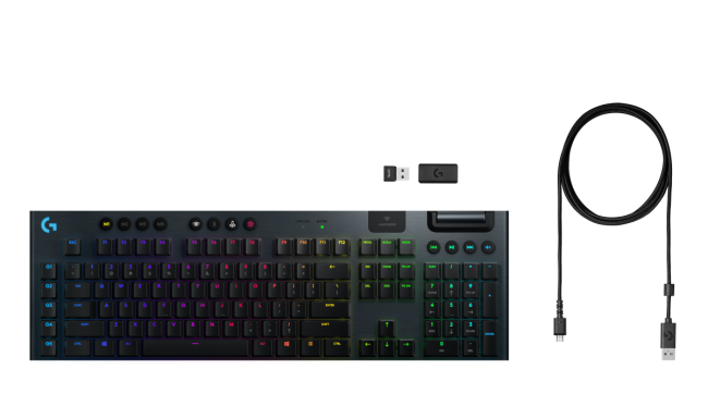 Клавиатура Logitech Gaming Keyboard G915 CARBON BT TACTILE SWITCH
