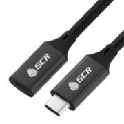 GCR Удлинитель USB 3.1 Type C-С, 2.0m черный, 100W/20V/5A, M/F, TPE, AL сase черный, экран, армированный, GCR-54077 Greenconnect GCR-54077 GCR Удлинитель USB 3.1 Type C-С, 2.0m черный, 100W/20V/5A, M/F, TPE, AL сase черный, экран, армированный, GCR-54077 Greenconnect GCR-54077