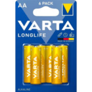 Батарейка Varta LONGLIFE LR6 AA BL6 Alkaline 1.5V (4106) (6/60/300) Varta LONGLIFE LR6 AA (04106101436)