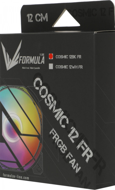 Вентилятор для корпуса Formula COSMIC 12BK FR Вентилятор для корпуса Formula COSMIC 12BK FR