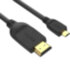 Кабель HDMI-19M --MicroHDMI-19M ver 2.0 1.5m VCOM <CG587-1.5M> VCOM CG587-1.5M