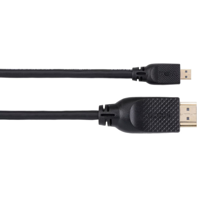 Кабель HDMI-19M --MicroHDMI-19M ver 2.0 1.5m VCOM <CG587-1.5M> VCOM CG587-1.5M
