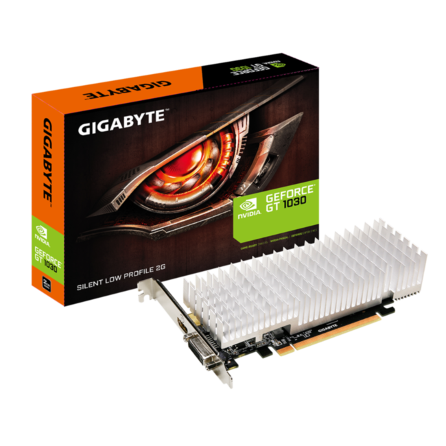 Видеокарта Gigabyte GT 1030 Silent Low Profile 2G Видеокарта Gigabyte GT 1030 Silent Low Profile 2G