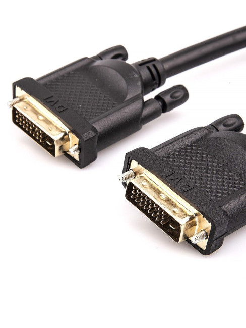 Кабель DVI (24+1) M/M 3m, 2 фильтра Aopen/Qust <ACG442GD-3M> VCOM DVI-D (m) - DVI-D (m) 3м Кабель DVI (24+1) M/M 3m, 2 фильтра Aopen/Qust <ACG442GD-3M> VCOM DVI-D (m) - DVI-D (m) 3м