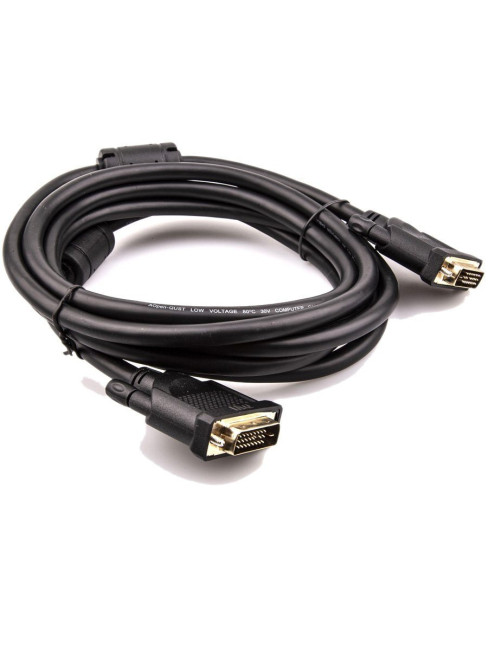 Кабель DVI (24+1) M/M 3m, 2 фильтра Aopen/Qust <ACG442GD-3M> VCOM DVI-D (m) - DVI-D (m) 3м Кабель DVI (24+1) M/M 3m, 2 фильтра Aopen/Qust <ACG442GD-3M> VCOM DVI-D (m) - DVI-D (m) 3м