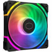 Кулер для корпуса 1 Ватт Cooler Master MasterFan SF120M ARGB Кулер для корпуса 1 Ватт Cooler Master MasterFan SF120M ARGB