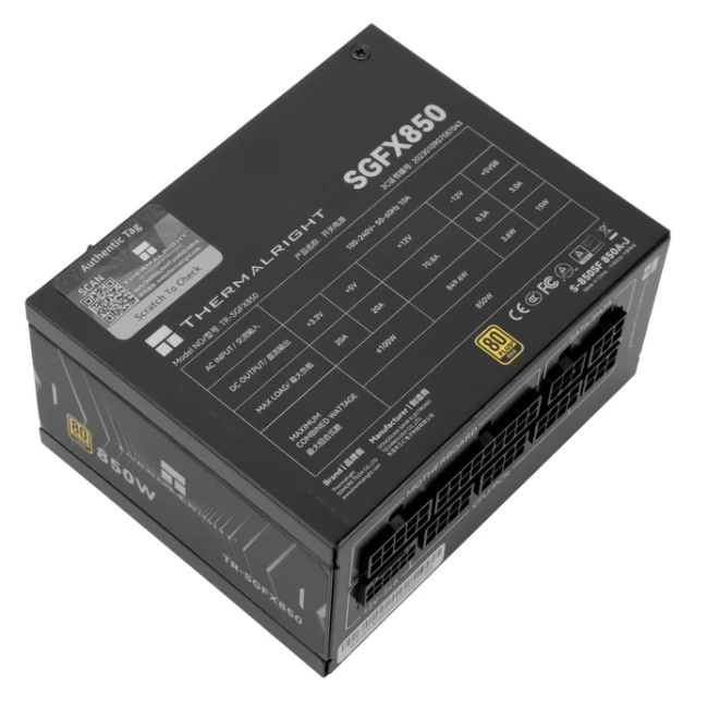 Блок питания 750W Thermalright TR-SGFX 850 Блок питания 750W Thermalright TR-SGFX 850