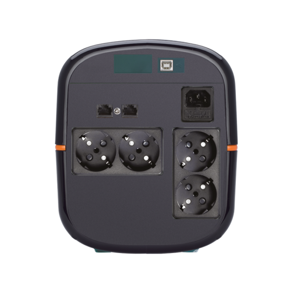 Линейно-интерактивный ИБП с функция автоматического регулирования напряжения и LCD дисплеем Tuncmatik TSK1579