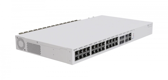 Коммутатор Mikrotik CRS326-4C+20G+2Q+RM Коммутатор Mikrotik CRS326-4C+20G+2Q+RM