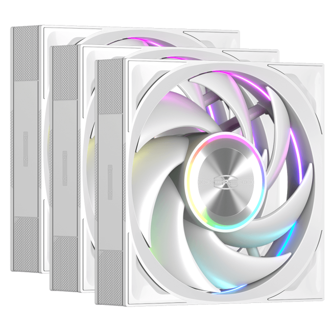 Кулер для корпуса Cooler PCCooler F7 X120 ARGB WH 3IN1 Кулер для корпуса Cooler PCCooler F7 X120 ARGB WH 3IN1