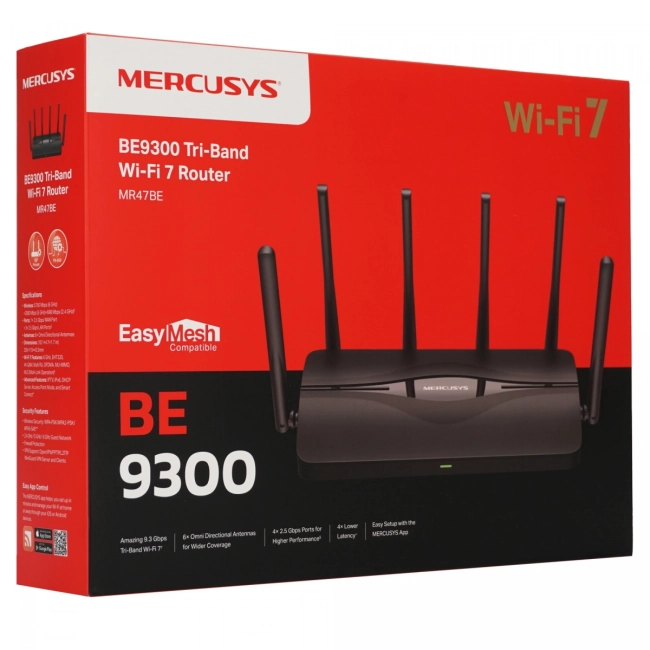 Маршрутизатор Mercusys MR47BE Маршрутизатор Mercusys MR47BE