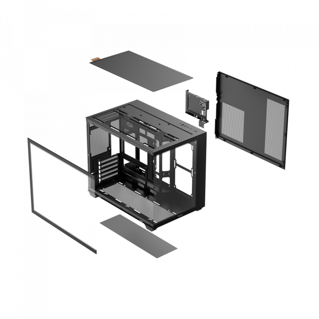 Корпус ПК без блока питания Ocypus Gamma C54 BK Black Корпус ПК без блока питания Ocypus Gamma C54 BK Black