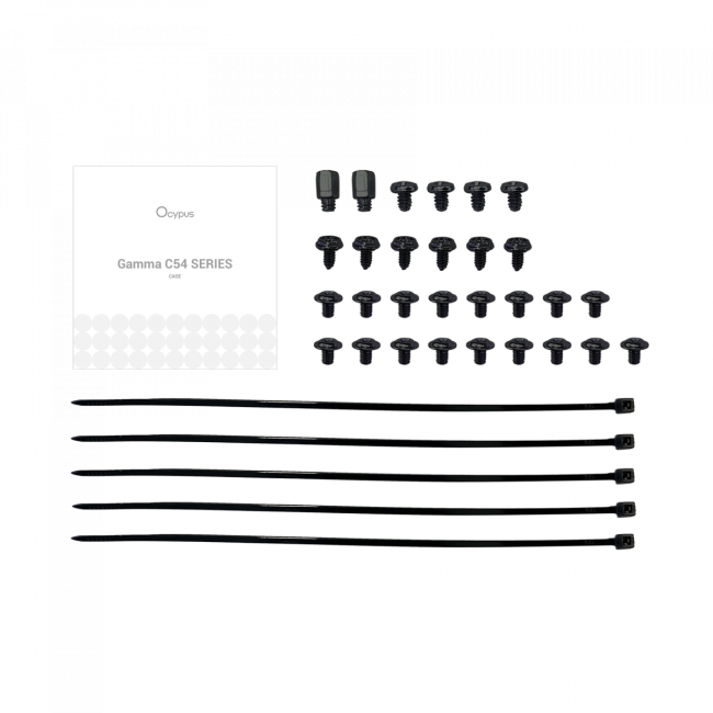 Корпус ПК без блока питания Ocypus Gamma C54 BK Black Корпус ПК без блока питания Ocypus Gamma C54 BK Black