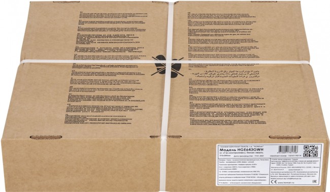 Газовая варочная панель HOMSair HOMSAir HGE643GWH