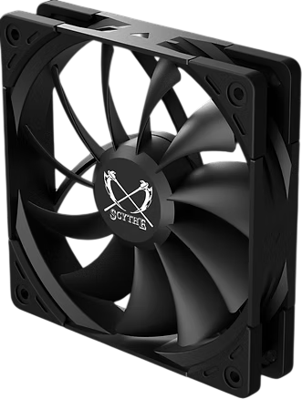 Кулер для корпуса Scythe Kaze Flex II 120 Black Кулер для корпуса Scythe Kaze Flex II 120 Black