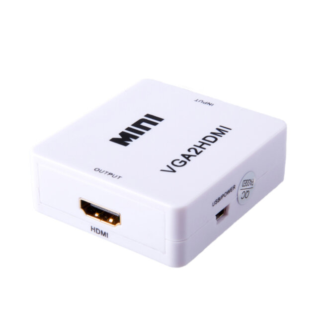 Мультимедиа  конвертер VGA  to HDMI Greenconnect серия Greenline GL-v122 Greenconnect VGA  to HDMI серия Greenline