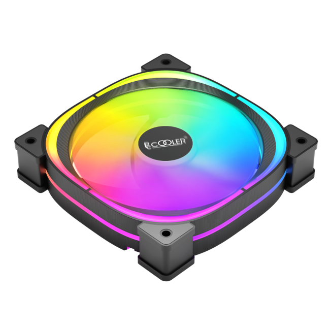 Кулер для корпуса PCCooler EF120 ARGB BK Кулер для корпуса PCCooler EF120 ARGB BK