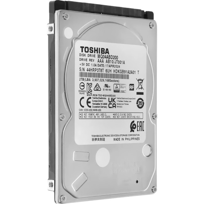 Жесткий диск Toshiba MQ04 Series 2Tb (MQ04ABD200R) Жесткий диск Toshiba MQ04 Series 2Tb (MQ04ABD200R)