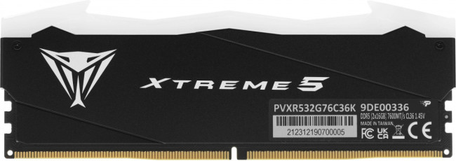 Память DDR5 2x16Gb 7600MHz Patriot PVXR532G76C36K Память DDR5 2x16Gb 7600MHz Patriot PVXR532G76C36K