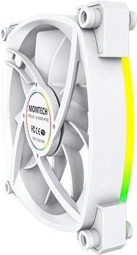 Вентилятор для корпуса Montech AX120 PWM WHITE Вентилятор для корпуса Montech AX120 PWM WHITE