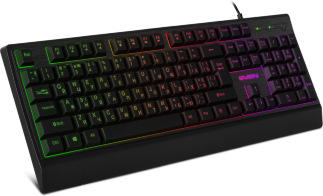 Клавиатура SVEN KB-C7150EL (104кл, подсветка ) Sven SV-020392 Клавиатура SVEN KB-C7150EL (104кл, подсветка ) Sven SV-020392