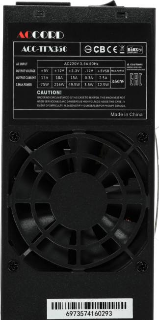 Блок питания Accord ACC-TFX350 Блок питания Accord ACC-TFX350