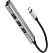 Переходник USB 3.1 Type-C-->USB3.0+3 USB2.0, Aluminum Shell, 0.2м Telecom <TA308C> VCOM TA308C Переходник USB 3.1 Type-C-->USB3.0+3 USB2.0, Aluminum Shell, 0.2м Telecom <TA308C> VCOM TA308C
