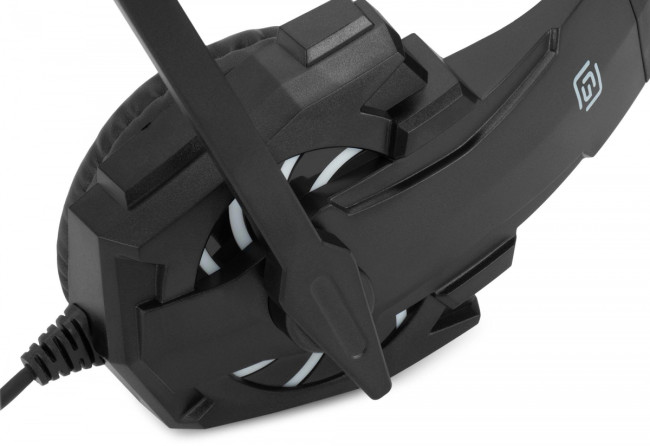 Наушники с микрофоном Oklick HS-L355G черный 1.8м мониторные оголовье (1939807) Oklick 1939807