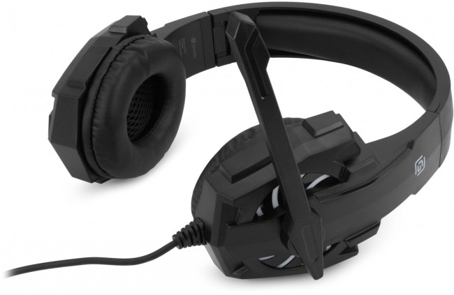 Наушники с микрофоном Oklick HS-L355G черный 1.8м мониторные оголовье (1939807) Oklick 1939807