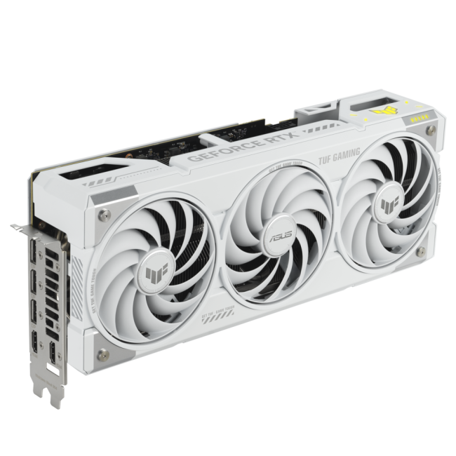Видеокарта ASUS TUF-RTX5070TI-O16G-WHITEGAMING (90YV0MD3-M0NA00) Видеокарта ASUS TUF-RTX5070TI-O16G-WHITEGAMING (90YV0MD3-M0NA00)
