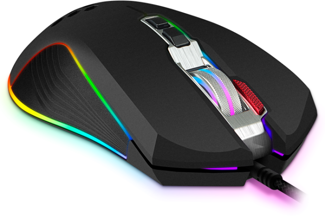 Игровая мышь SVEN RX-G850 (7+1кл. 500-6400 DPI, ПО, RGB подсветка, игров. упак) Sven RX-G850