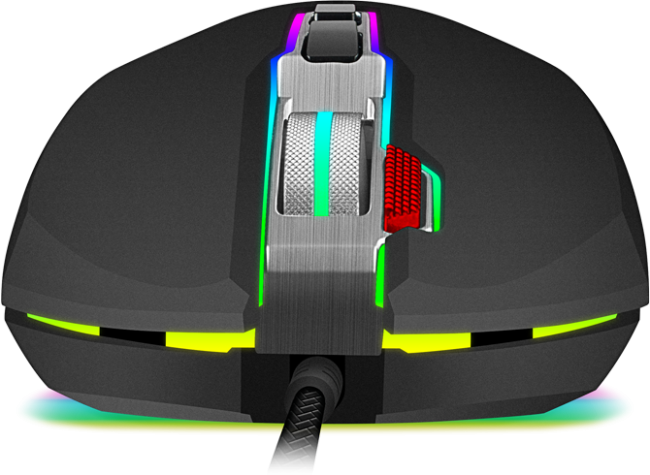 Игровая мышь SVEN RX-G850 (7+1кл. 500-6400 DPI, ПО, RGB подсветка, игров. упак) Sven RX-G850