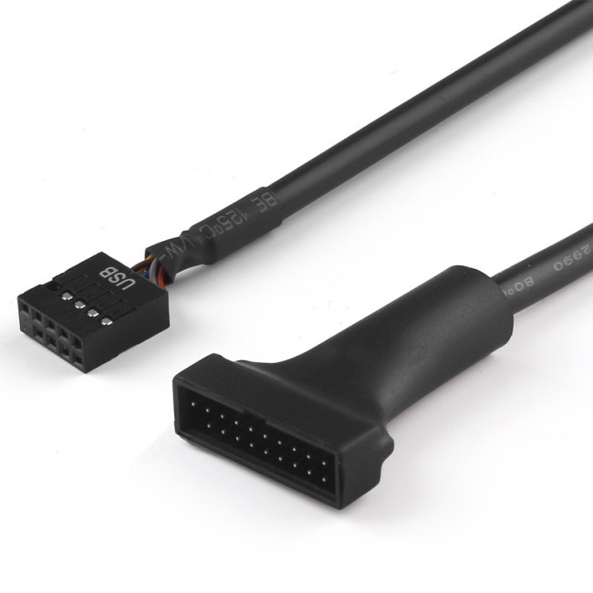 Greenconnect Адаптер переходник USB 2.0 / 19 pin USB 3.0 0.15m Greenconnect 8 pin USB 2.0 - 19 pin USB 3.0 15м