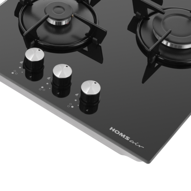 Газовая варочная панель HOMSair HOMSAir HGG431BK Газовая варочная панель HOMSair HOMSAir HGG431BK