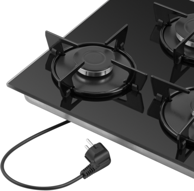 Газовая варочная панель HOMSair HOMSAir HGG431BK Газовая варочная панель HOMSair HOMSAir HGG431BK