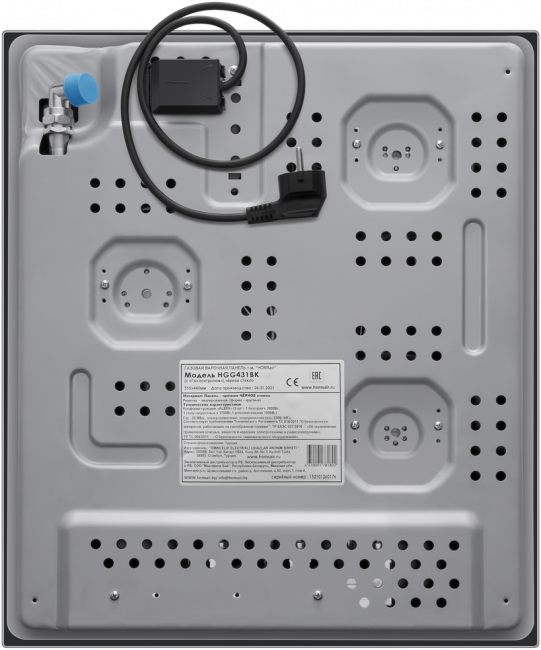 Газовая варочная панель HOMSair HOMSAir HGG431BK Газовая варочная панель HOMSair HOMSAir HGG431BK