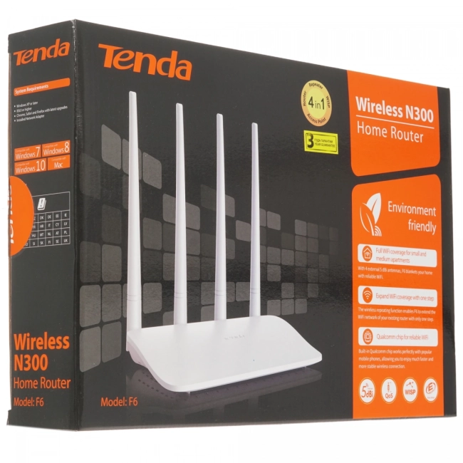 Маршрутизатор Tenda F6