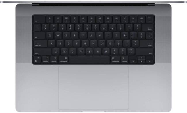 Ноутбук Apple Apple MacBook Pro (16 дюймов, 2021 г.) Клавиатура английская