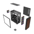 Корпус без блока питания HSPD F760-TGBK-ARGB Корпус без блока питания HSPD F760-TGBK-ARGB