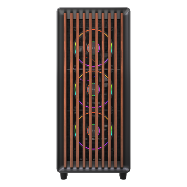 Корпус без блока питания HSPD F760-TGBK-ARGB Корпус без блока питания HSPD F760-TGBK-ARGB