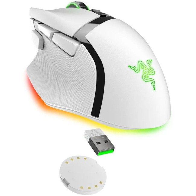 Игровая мышь Razer Basilisk V3 Pro 35K - White gaming mouse Razer Basilisk V3 Pro 35K - White gaming mouse RZ01-05240200-R3G1 Игровая мышь Razer Basilisk V3 Pro 35K - White gaming mouse Razer Basilisk V3 Pro 35K - White gaming mouse RZ01-05240200-R3G1