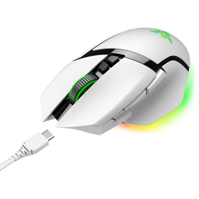 Игровая мышь Razer Basilisk V3 Pro 35K - White gaming mouse Razer Basilisk V3 Pro 35K - White gaming mouse RZ01-05240200-R3G1 Игровая мышь Razer Basilisk V3 Pro 35K - White gaming mouse Razer Basilisk V3 Pro 35K - White gaming mouse RZ01-05240200-R3G1
