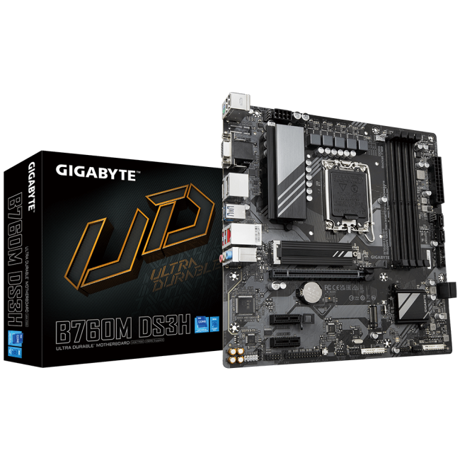 Материнская плата GIGABYTE B760M DS3H