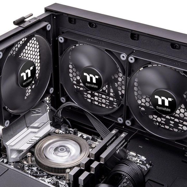 Вентилятор для корпуса Thermaltake CL-F147-PL12BL-A Вентилятор для корпуса Thermaltake CL-F147-PL12BL-A