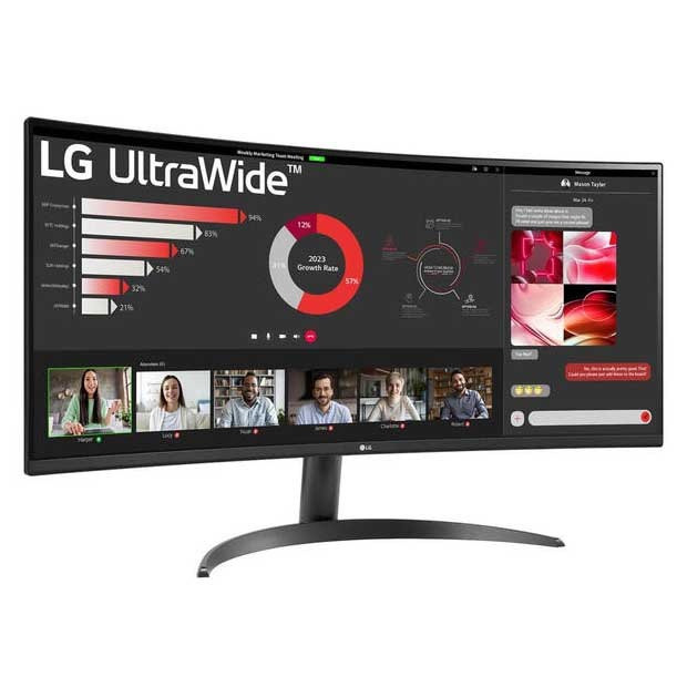 Монитор LG LCD 34WR50QC-B LG 34WR50QC-B